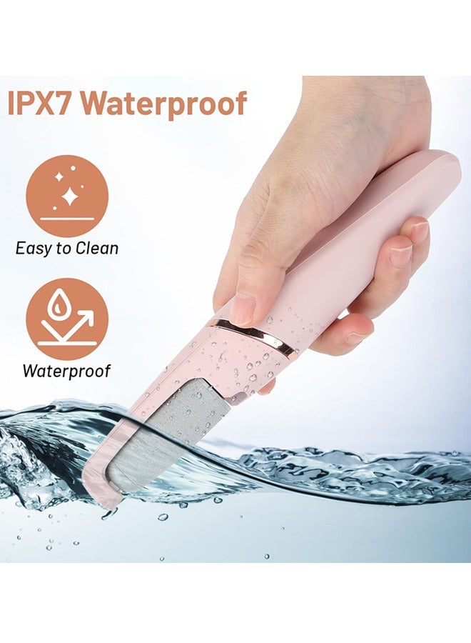 Electric Foot Callus Remover,Electric Callus Remover Professional Pedicure Tool with 2 Gears,Foot File, Scrubber Pedicure Tools for Cracked Heels Dead Skin, Exfoliating Heel Files for Feet Care - Image 5