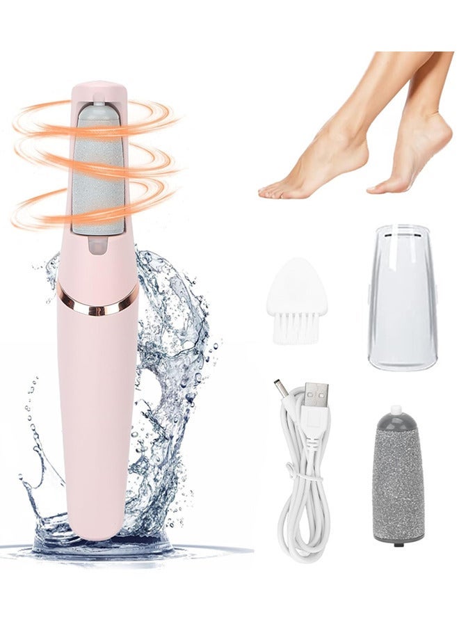 Electric Foot Callus Remover,Electric Callus Remover Professional Pedicure Tool with 2 Gears,Foot File, Scrubber Pedicure Tools for Cracked Heels Dead Skin, Exfoliating Heel Files for Feet Care - Image 1