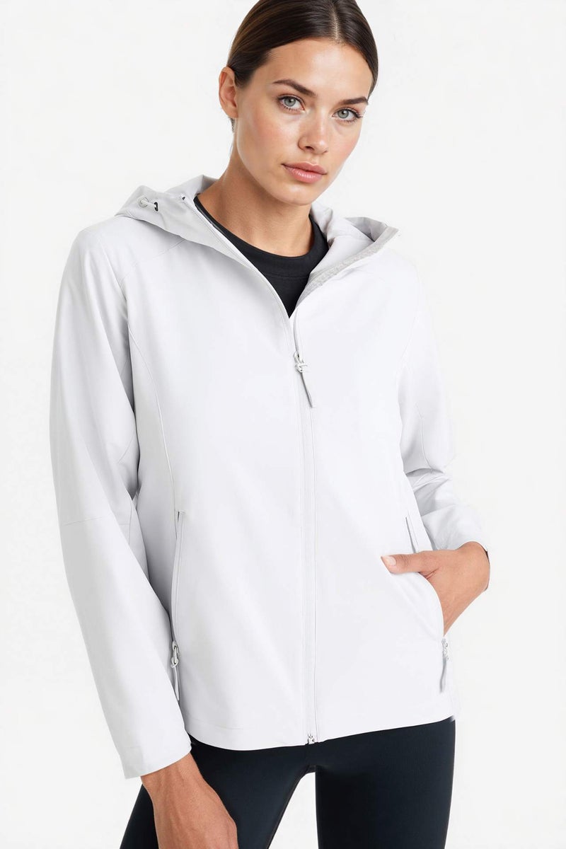 DeFactoFit Regular Fit Hooded Zip-Up Waterproof Jacket - Image 1