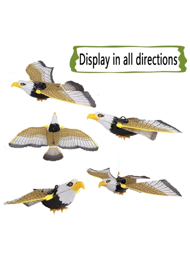 لعبة القط الطائر، لعبة تفاعلية للقطط على شكل نسر مقلد معلقة على الباب، لعبة كهربائية معلقة على شكل طائر طائر للقطط للعب في الأماكن المغلقة ومطاردة الرياضة وتخفيف الملل - Image 3