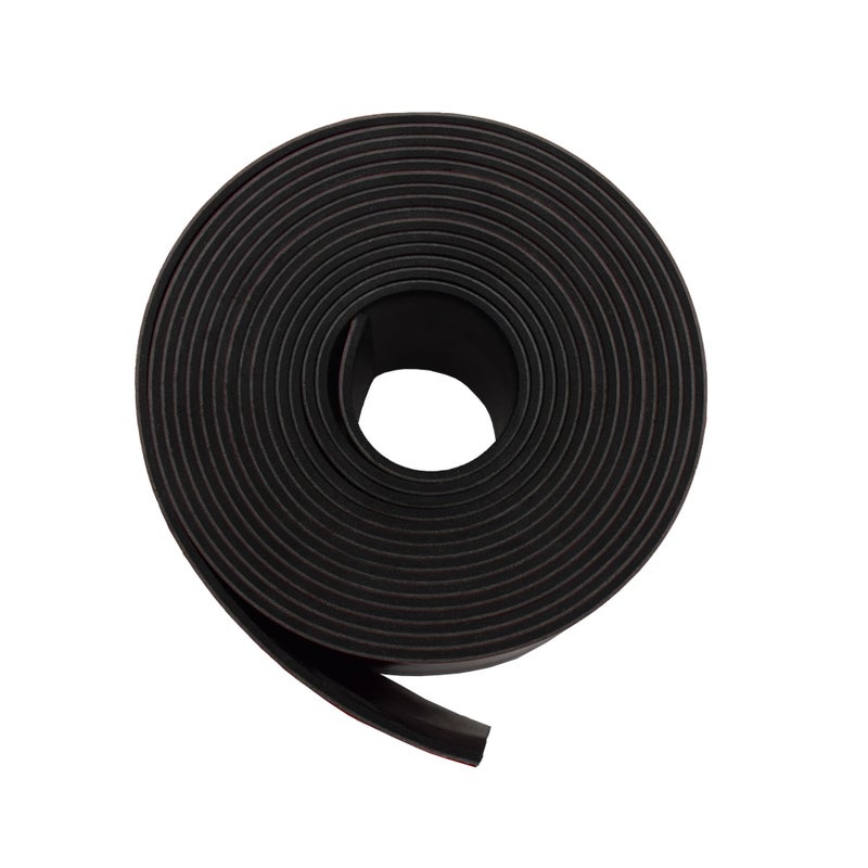 DEVNOL Self-Adhesive Neoprene Rubber Strips 1/16" Thick x 3â€ Wide x 12' Long, Sealing, Cushioning, Weather Stripping, Gaskets, and DIY Projects, Weatherproof - Image 3