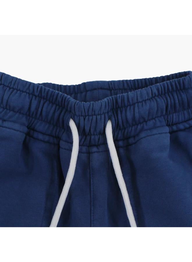 Boys Cotton Shorts - Indigo - Image 3