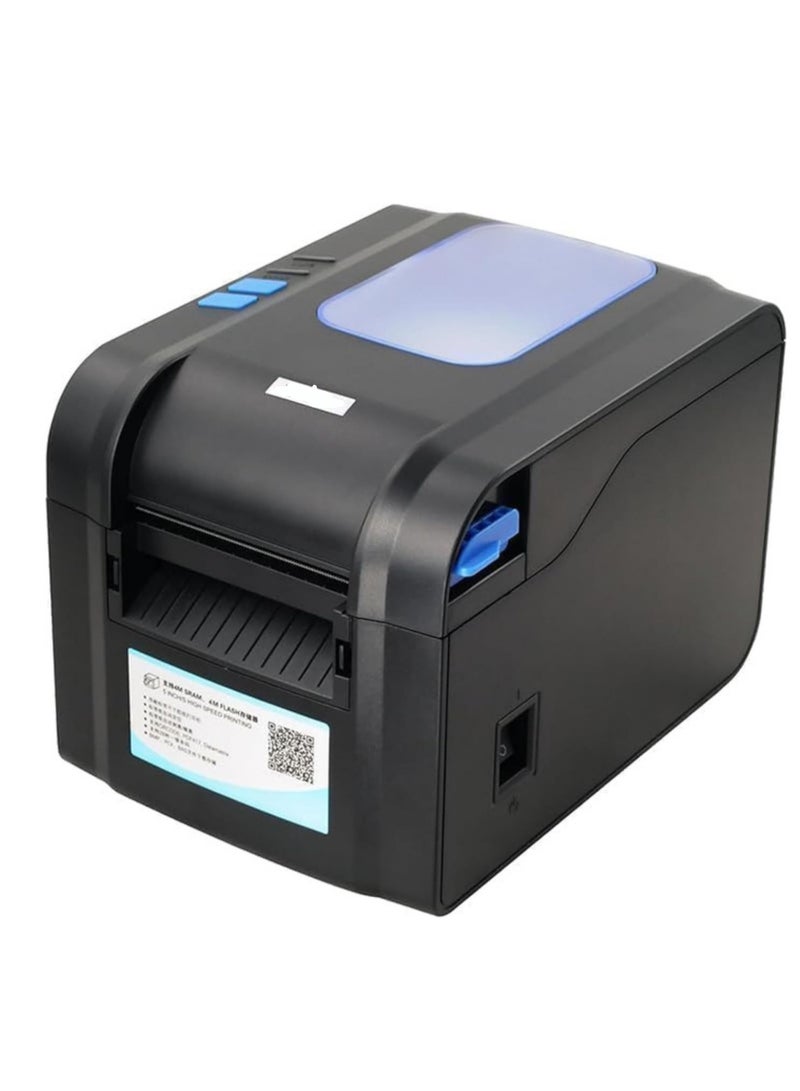 Thermal Barcode Label Printer - High-Speed, High-Volume Printing for Increased Productivity, Black, Monochrome  - Image 1