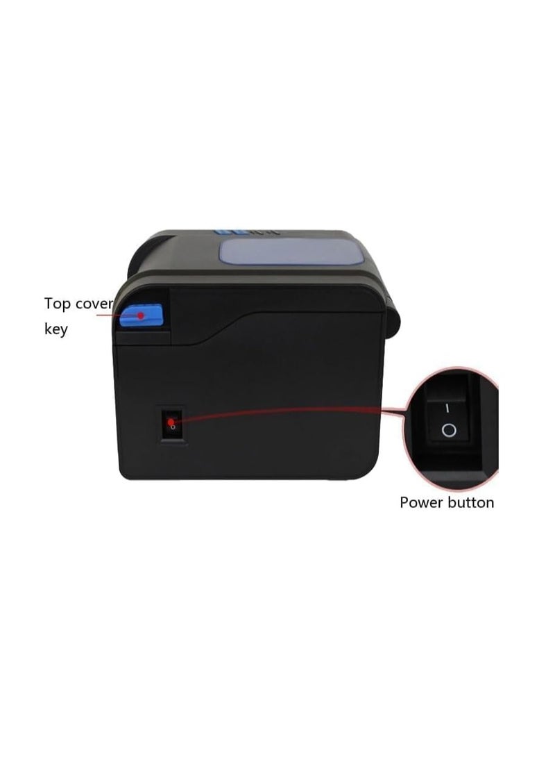 Thermal Barcode Label Printer - High-Speed, High-Volume Printing for Increased Productivity, Black, Monochrome  - Image 3