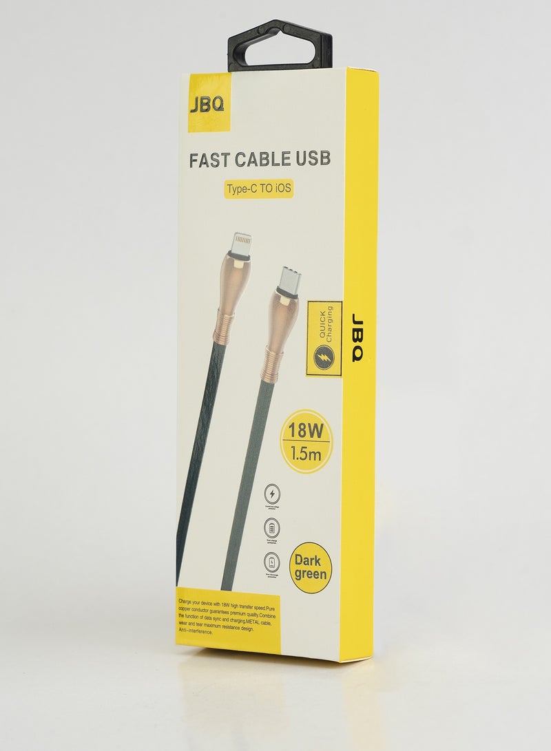18W Super Fast Charging Data Cable Compatible With iPhone