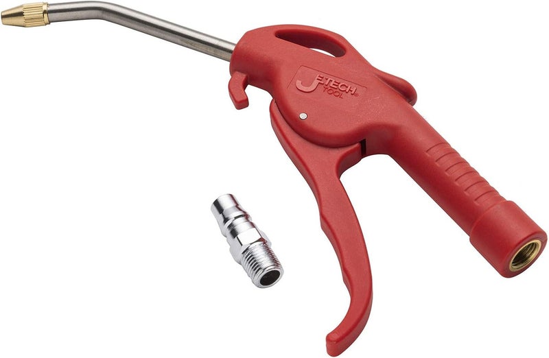 Jetech 4 inch Air Blow Gun - High Pressure Air Duster with Nozzle - Removes Dust and Debris from Automobiles Electronics and Work Surfaces - Comes with Ergonomic Nylon Handle - Image 1