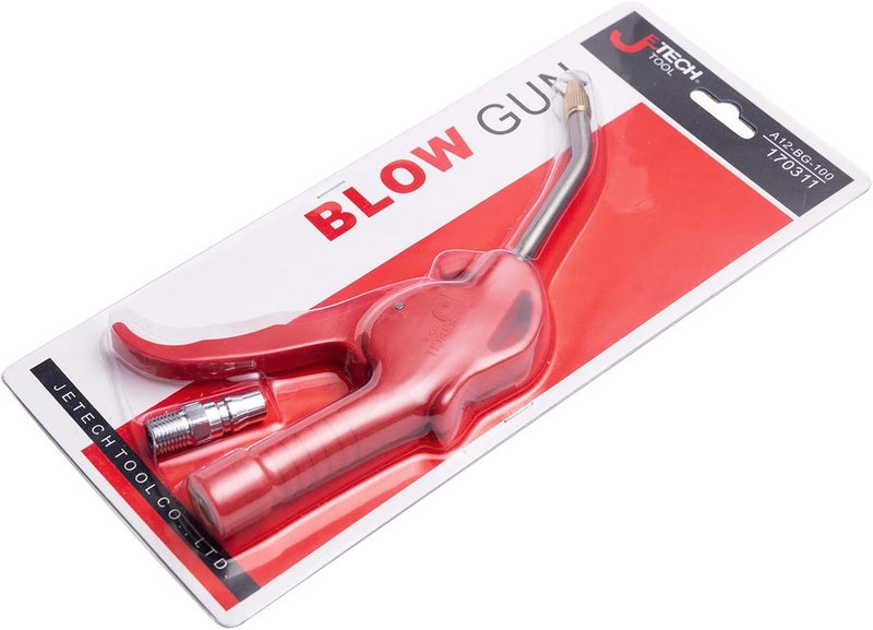 Jetech 4 inch Air Blow Gun - High Pressure Air Duster with Nozzle - Removes Dust and Debris from Automobiles Electronics and Work Surfaces - Comes with Ergonomic Nylon Handle - Image 5