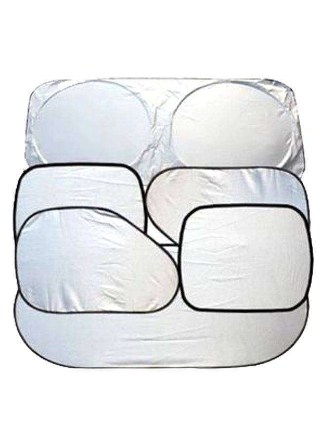 6-Piece Car UV Protect Window Sun Shade Set - Image 1