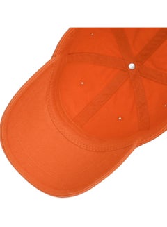 Generic A sporty baseball cap, a sports cap, a casual cap, a hip-hop cap, a cap suitable for running and outdoor activities. A women's cap with an attractive adjustable design, orange color.  - Image 2