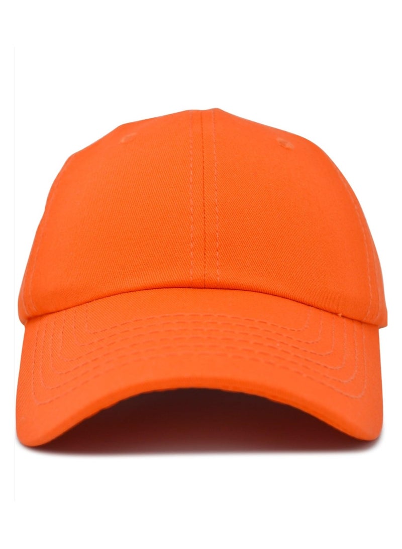 A sporty baseball cap, a sports cap, a casual cap, a hip-hop cap, a cap suitable for running and outdoor activities. A women's cap with an attractive adjustable design, orange color.  - Image 3