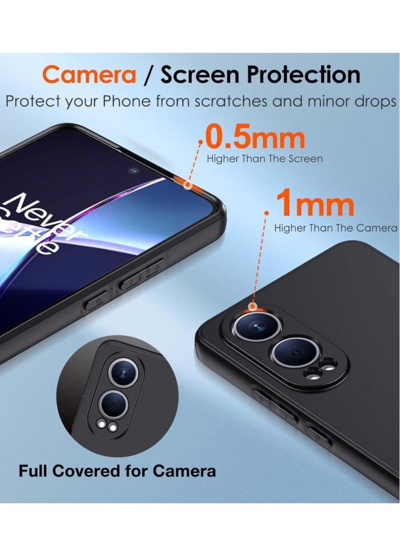 ELTRAZONE OnePlus Nord CE4 Lite Case Cover – Shockproof Soft Silicone with Matte Finish | Anti-Scratch & Anti-Fingerprint Protective Back Cover | Full Body Protection with Raised Bezels for Camera & Screen | Slim, Lightweight & Wireless Charging Compatible - Image 3