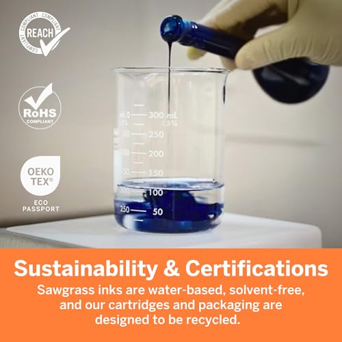 Sawgrass SubliJet UHD Sublimation Ink Cartridge - Black - High-Performance Ink SG500 SG1000 Sublimation Printers - Long-Lasting, High-Viscosity Gel Ink for Vibrant, Crisp Prints - Image 3