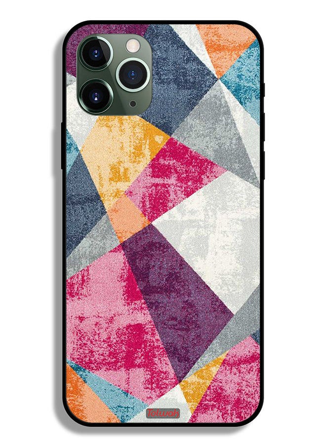 Tolwak Apple iPhone 11 Pro Max Protective Case Paint Pattern  - Image 2