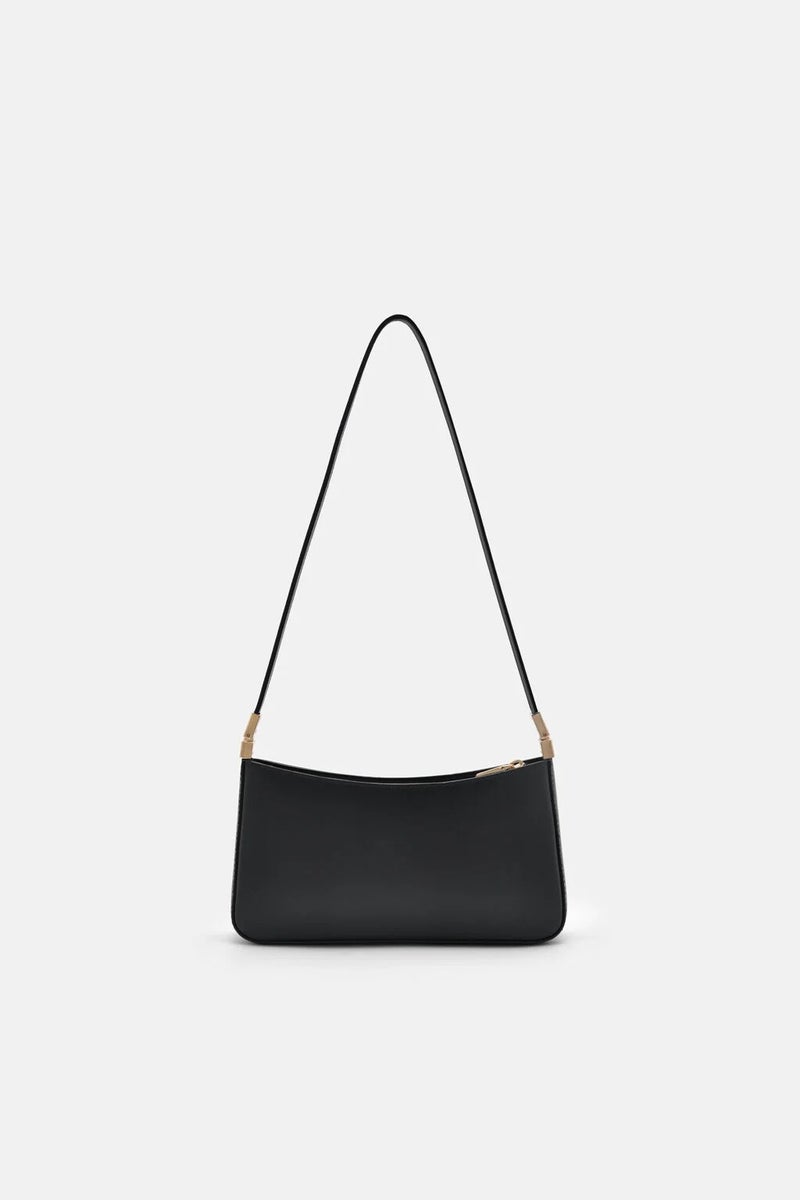 Pedro Jatte Leather Crossbody Pouch - Black - Image 3