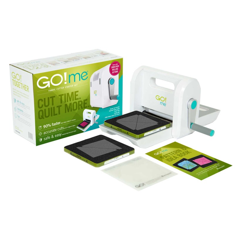 AccuQuilt Accuquilt GO Me Fabric Cutter Starter Set 