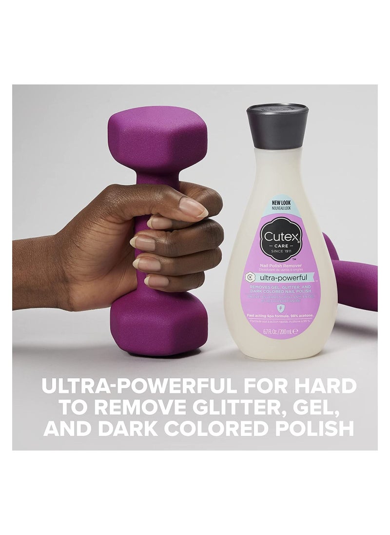 Cutex Nail Polish Remover Ultra  Powerful  - Image 3