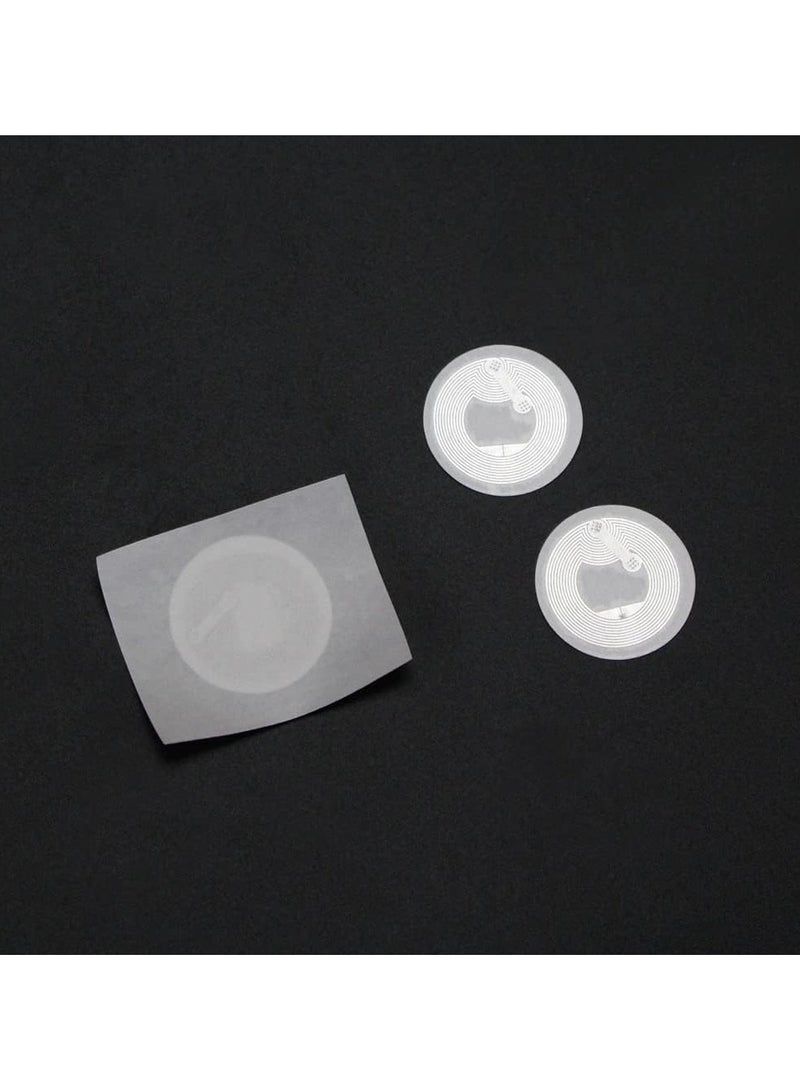 Rubik NFC 216 Paper Sticker 888 Bytes Tags, Transparent Self-adhesive Ntag216 Token Tags Compatible with RFID IC Mifare 13.56mhz TagMo Amiibo (20 Tags) - Image 3