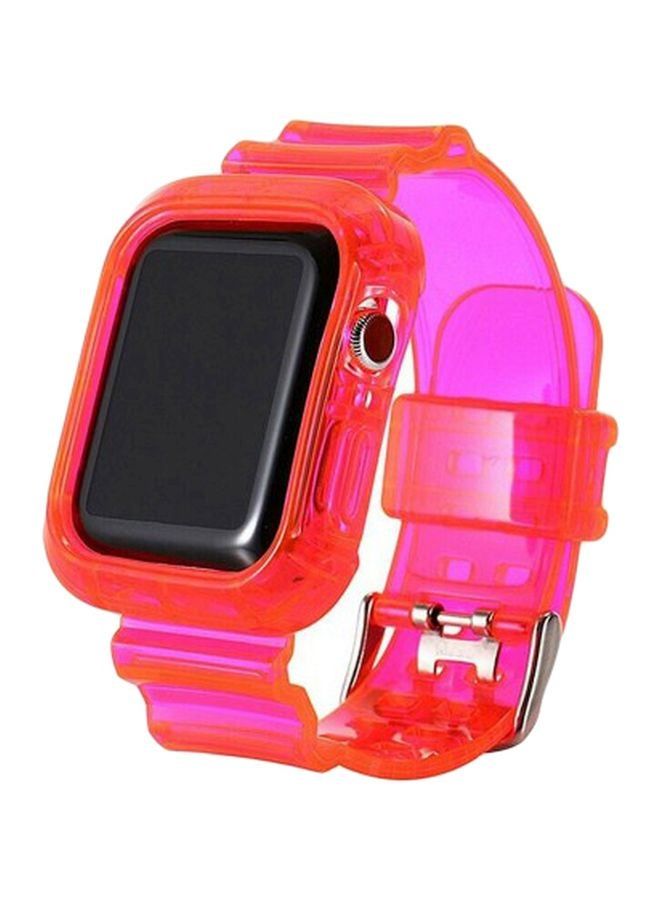 vesus Waterproof Replacement Band For Apple Watch 42/44mm Pink