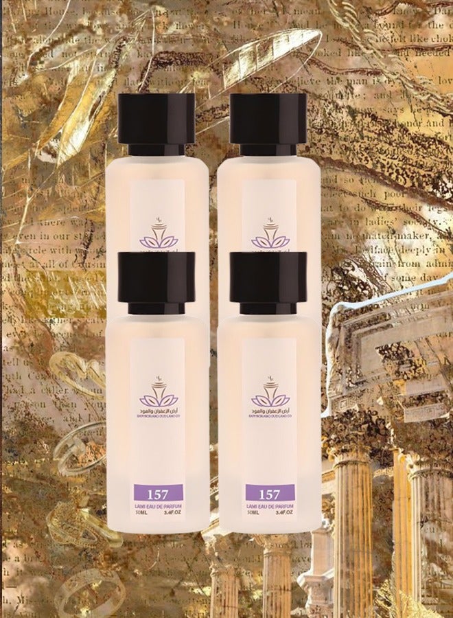 ارض الزعفران 4 قطع عطر انج شير رقم 157 للنساء 50 مل - Image 1