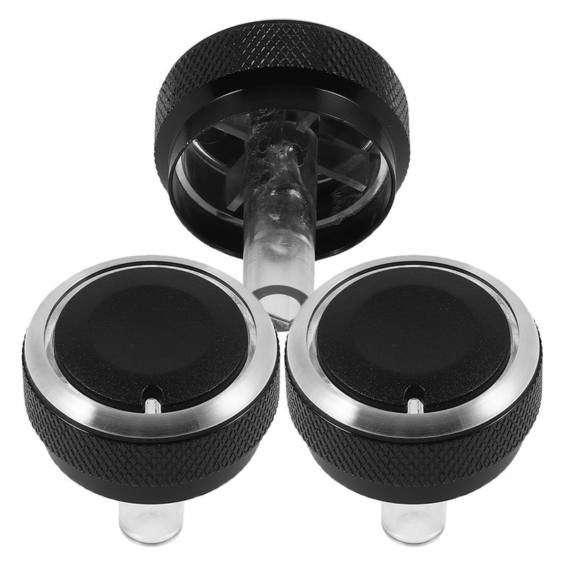 Car Air Conditioner Control Knob 3pcs Manual Rotary For Compact Sedan 2007 2014 - Image 2
