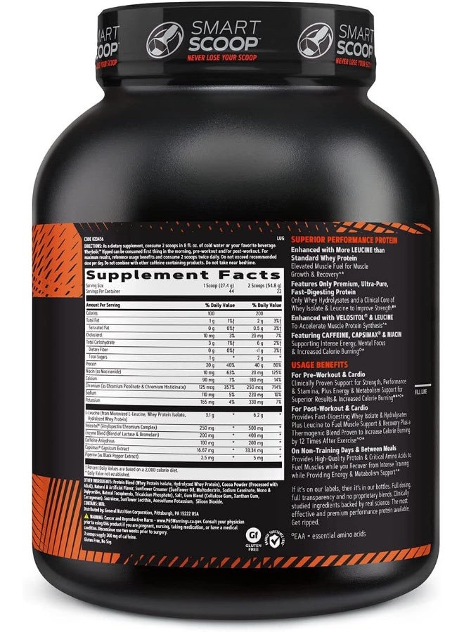 GNC AMP Wheybolic Ripped Chocolate Fudge  - Image 3