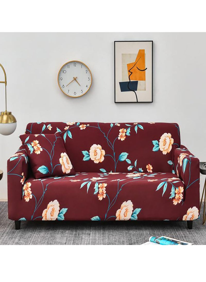 Arabest 3-Seater Exquisitely Printed  Designed Sofa Cover 190-230cm - Image 1
