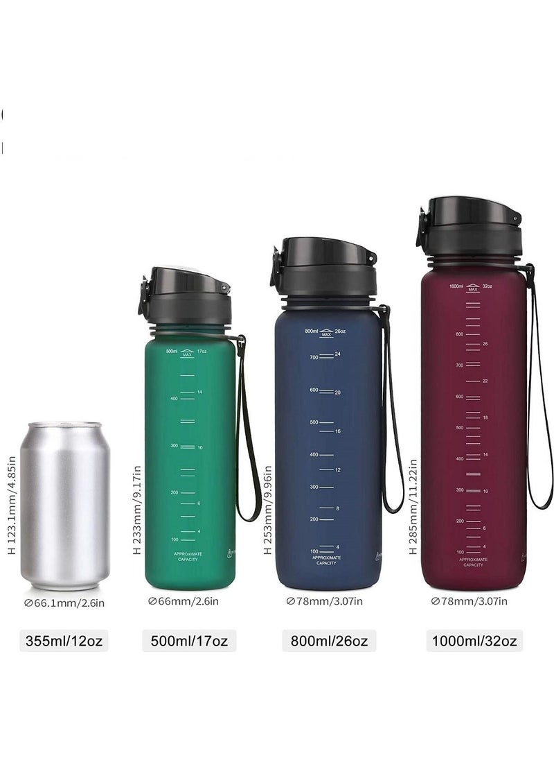 UZSPACE Tritan Flask 800 ml Purple 3053  - Image 2
