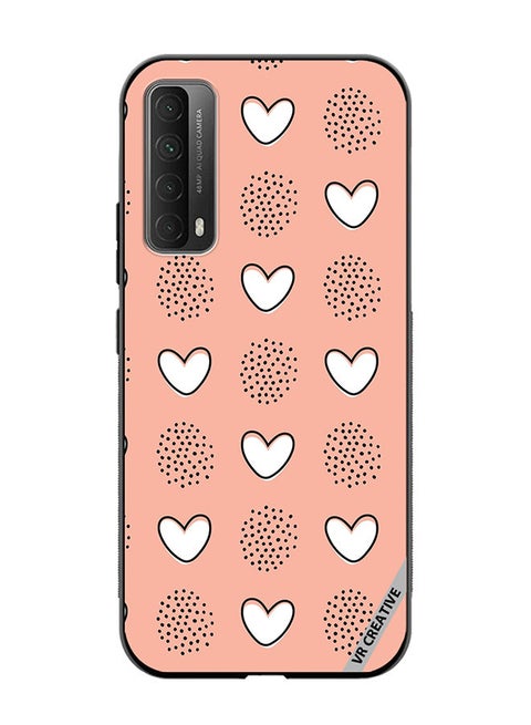 Protective Case Cover For Huawei Y7a Mix Pattern Design Multicolour