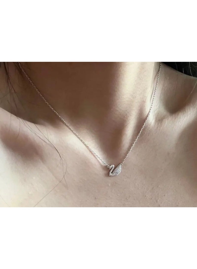 Swaroop Designer Women's Dazzling Swan Collection Necklace Swaroop Designer - Image 3