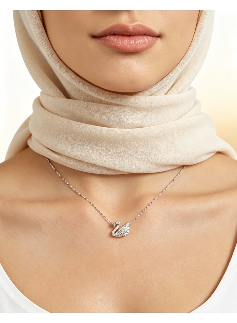 Swaroop Designer Women's Dazzling Swan Collection Necklace Swaroop Designer - Image 2