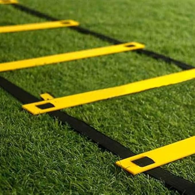 rayihni 12 Rungs Adjustable Agility Ladder,Football Training Equipment & Speed Ladder For Soccer, Basketball,Agility Training Equipment For Footwork Drills,With Carry Bag - Image 5