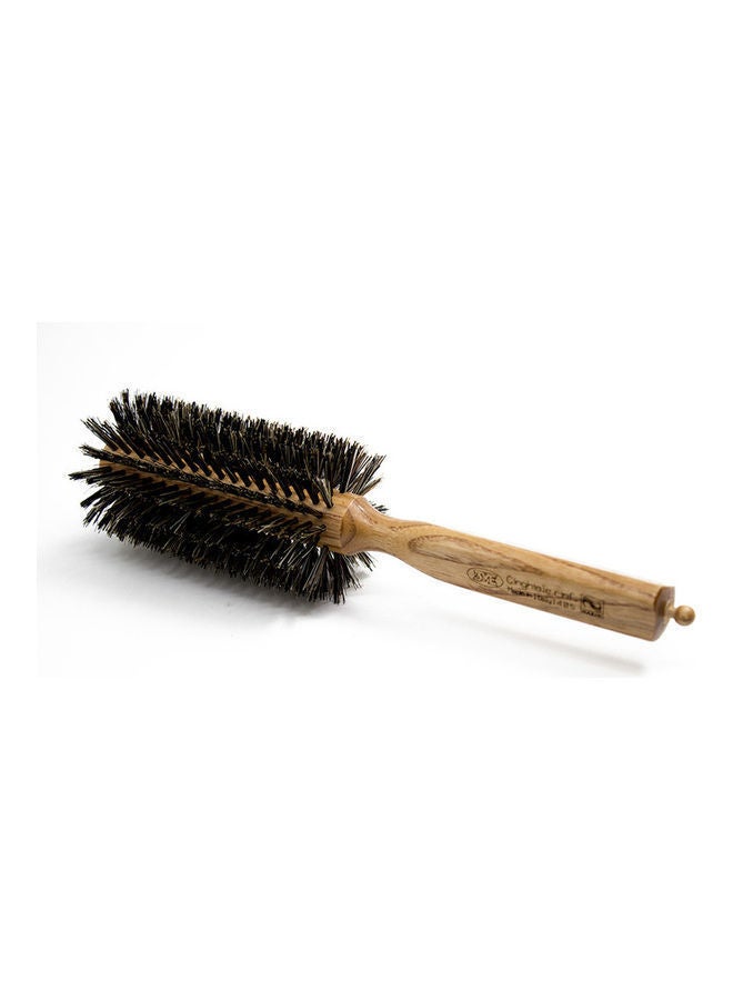 NIBEMINENT Round Hair Brush Black - Image 1