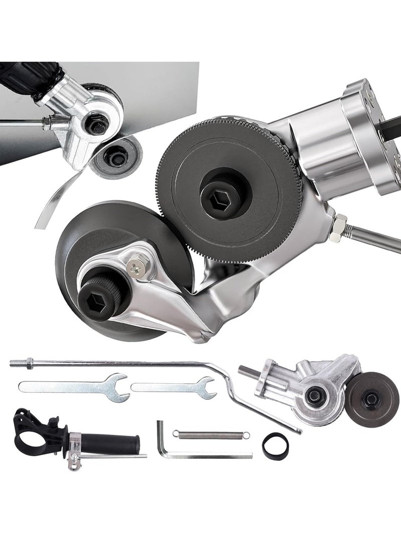 Generic Drill - Type Metal Plate Cutter with Aluminum Alloy Frame and 40 Chromium Steel Gears  - Image 1