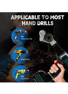 Generic Drill - Type Metal Plate Cutter with Aluminum Alloy Frame and 40 Chromium Steel Gears  - Image 3