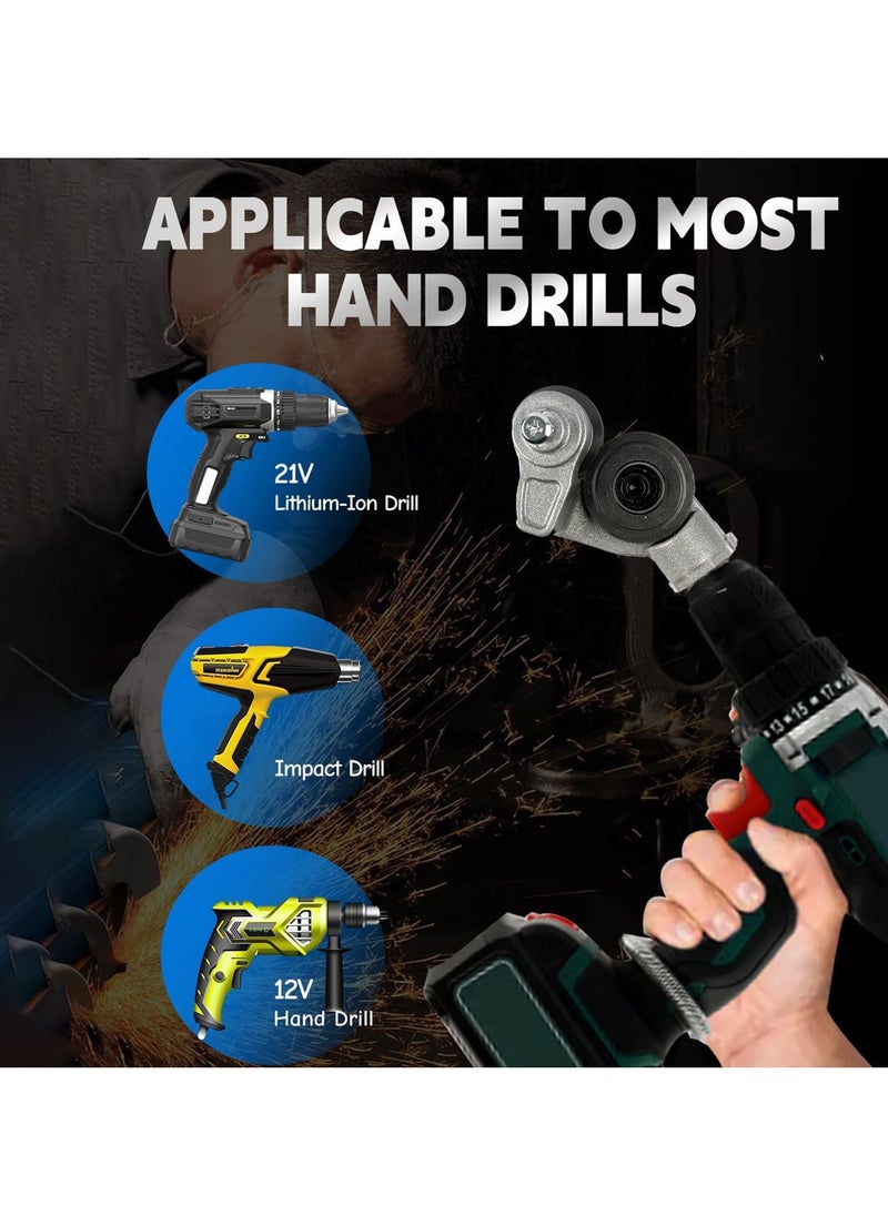 Generic Drill - Type Metal Plate Cutter with Aluminum Alloy Frame and 40 Chromium Steel Gears  - Image 3