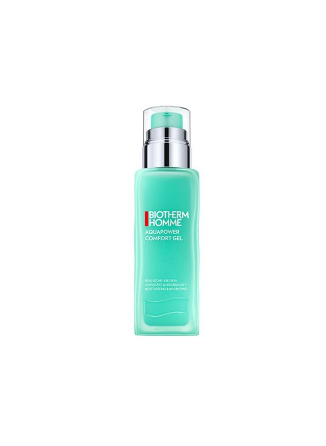BIOTHERM Homme Aquapower Confort Gel (Dry Skin) 75Ml/2.5Oz  - Image 1
