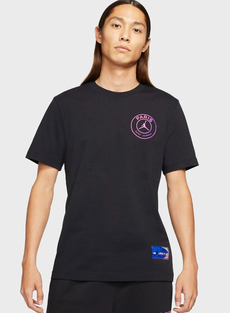 Jordan Jordan PSG Logo T-Shirt