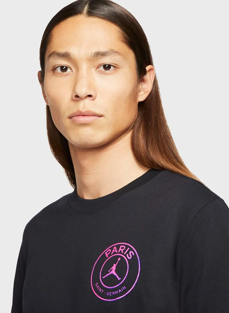 Jordan Jordan PSG Logo T-Shirt