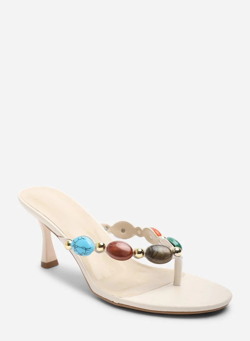 ويرز ذات فروم Electra Jewel Embellished Heeled Sandals