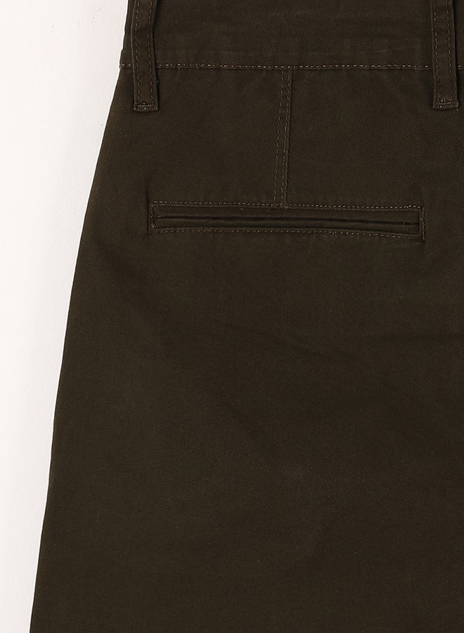 Regular Fit Plain Men's Shorts
