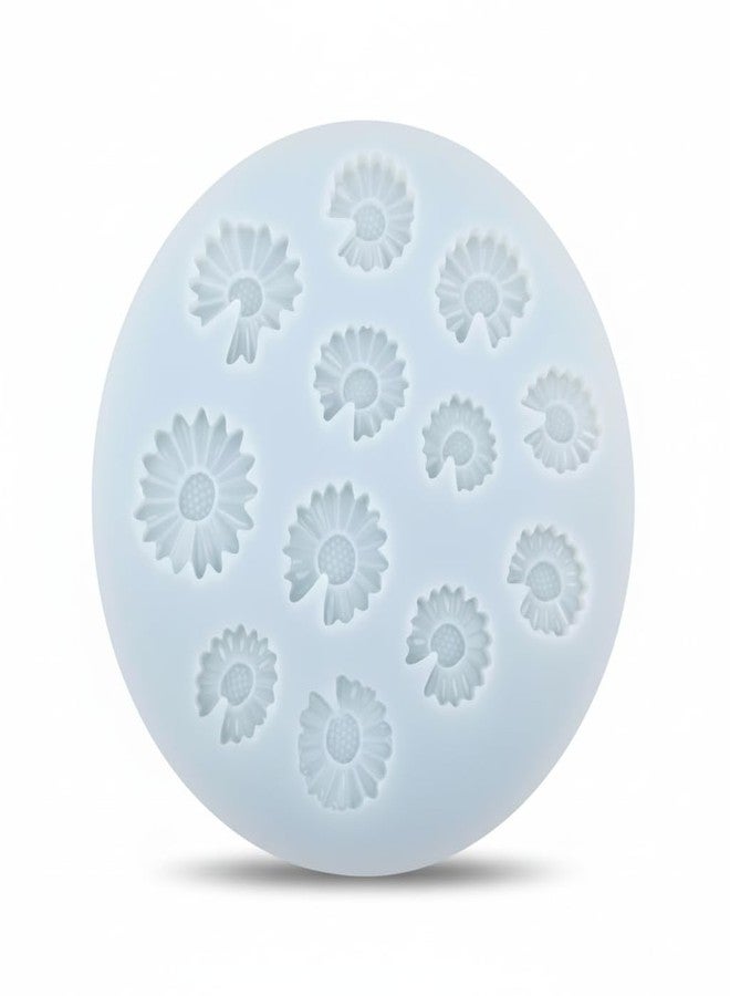 MATIN IMPEX Multi Mini Daisy | Perfect for Baking Cakes, Crafting Soaps, or Making Candles. Made from Premium-Quality, Food-Grade Silicone - Image 4