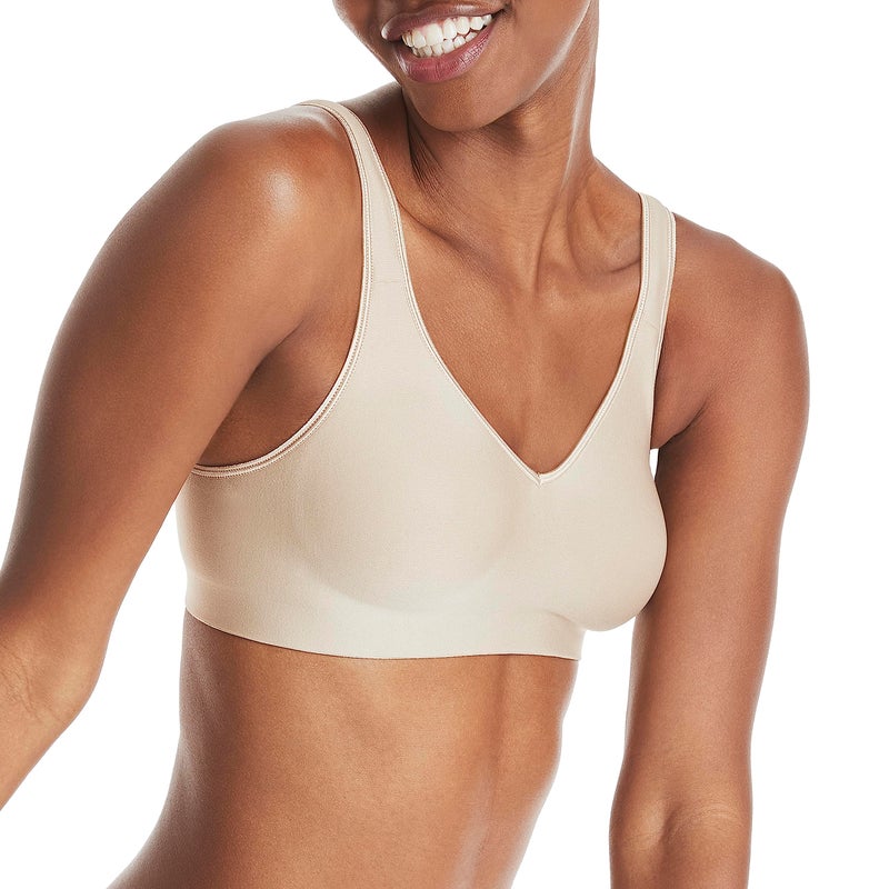 Hanes Women's Comfort Evolution Bra, Nude, X-Large - Image 2