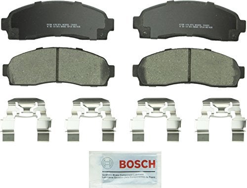 BOSCH BC833 QuietCast Premium Ceramic Disc Brake Pad Set - Compatible with Select Ford Explorer, Explorer Sport, Explorer Sport Trac, Ranger; Mazda B2300, B3000, B4000; Mercury Mountaineer; FRONT - Image 2