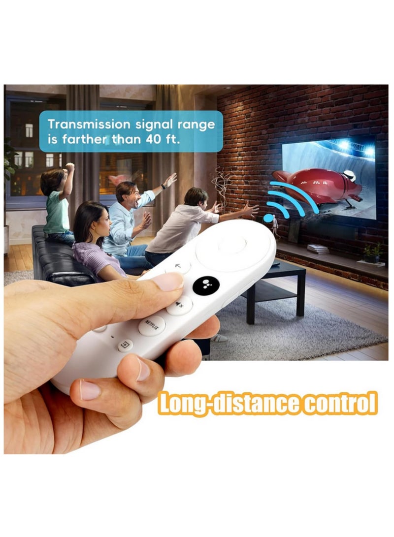 For Chromecast TV Voice Remote Control Smart TV G9N9N Bluetooth IR Set Top Box Controller for Streaming Devices with Voice Search and Assistant  - Image 5
