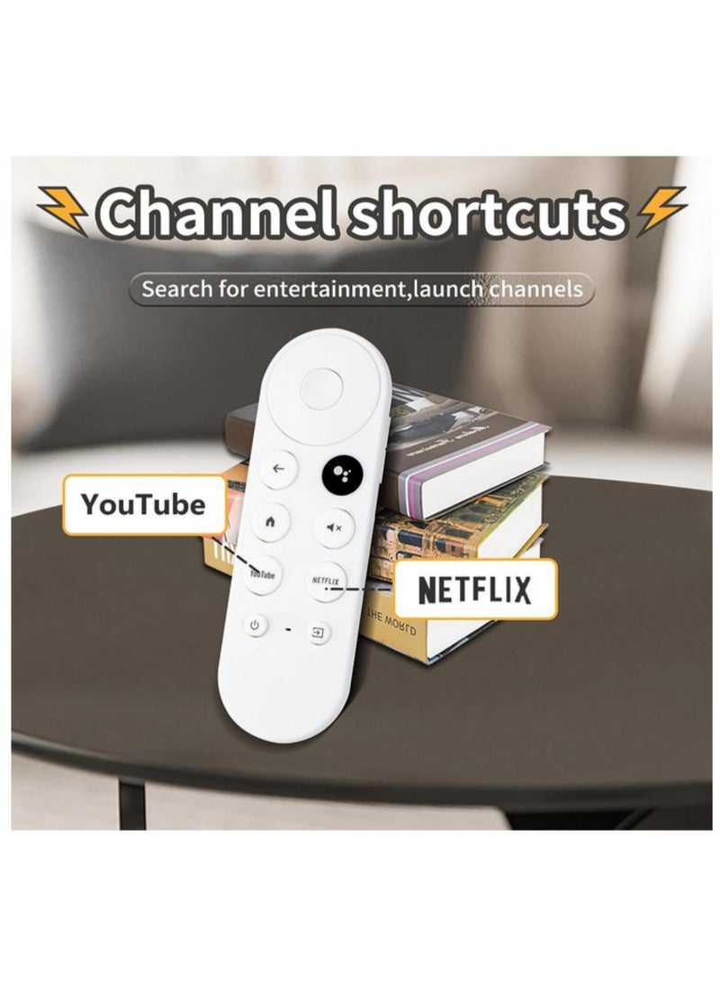 For Chromecast TV Voice Remote Control Smart TV G9N9N Bluetooth IR Set Top Box Controller for Streaming Devices with Voice Search and Assistant  - Image 4