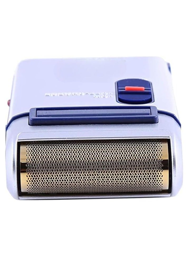 Rechargeable Electric Razor for Men, Portable 2-Blade Shaver, Fast Shaving, Japan Design, Stainless Steel, Cordless, Travel-Friendly, CE ROHS Certified, 8-Hour Charge, Twin Blade, Men's Grooming - Image 2