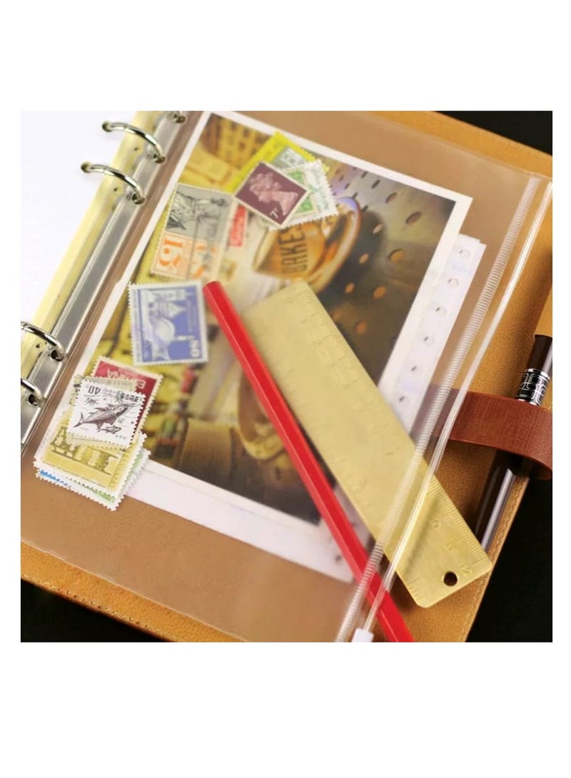 Money, Budget & Expense Cover - With Cash Envelopes for Budgeting & Saving Money - Colored Sticky Notes & Metal Pen - Yellow Embossed - Image 4