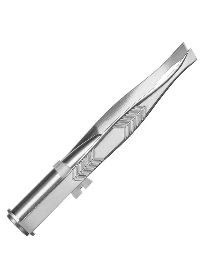 Eyebrow Plucking And Tweezers Clip Silver - Image 1