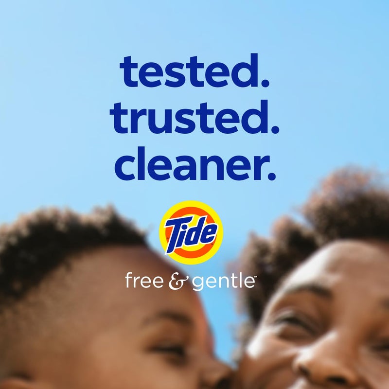 Tide PODS Free & Gentle Laundry Detergent Soap Pacs, 112 Count, Tide PODS Laundry Detergent, Laundry Detergent Pacs, Laundry PODS Detergent - Image 5
