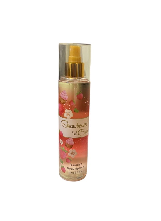 Bubblzz Bubblzz Strawberries N Cream Body Splash - 250 Ml  - Image 2